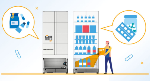 制药行业的自动存储系统:Modula的解决方案